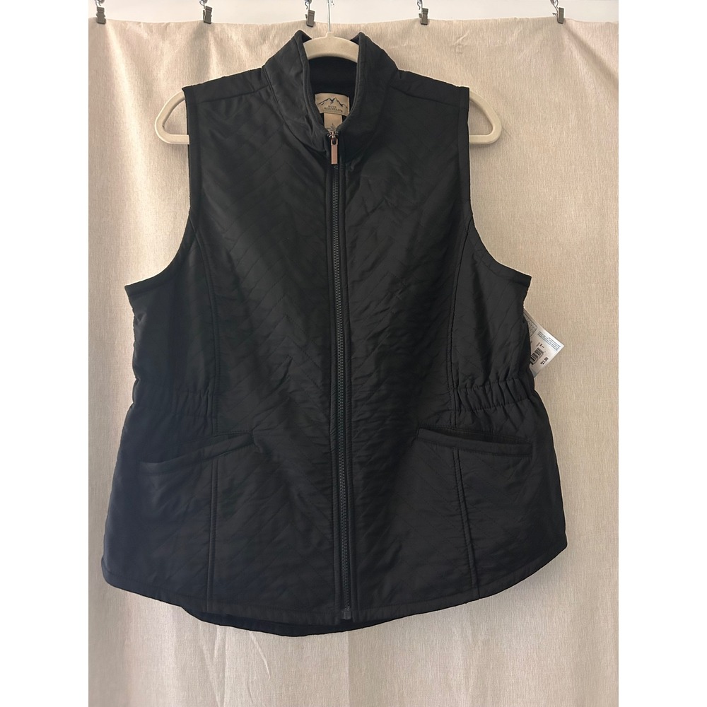 NWT Blue Mountain Women's Quilted Vest Size Large